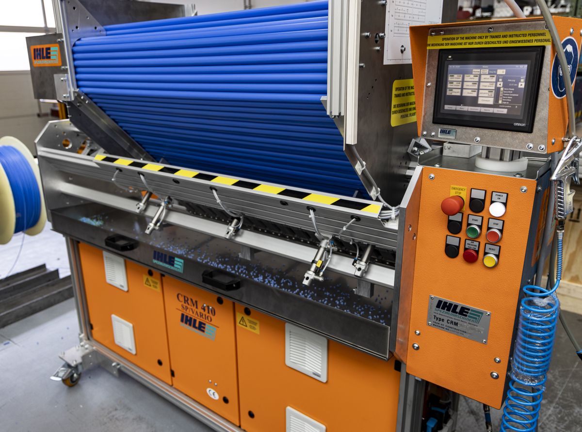 CRM 410 drilling head row