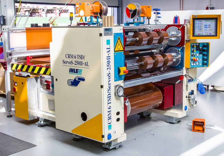 IHLE CRM 6 Schneid- und Wickelanlage